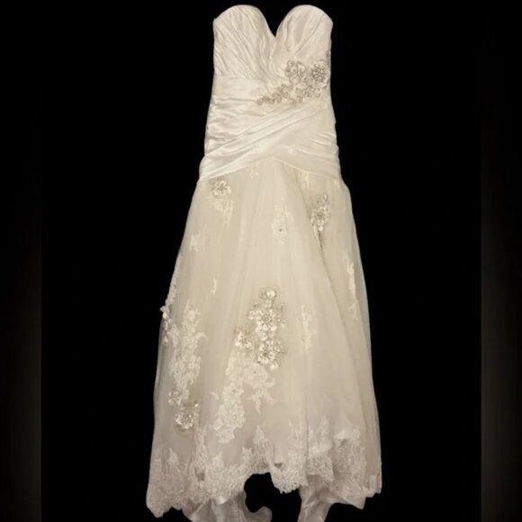 Maggie Sottero Dresses & Skirts - Maggie Sottero Haute Couture Isadora Wedding Dress Gown J1364 Size 10